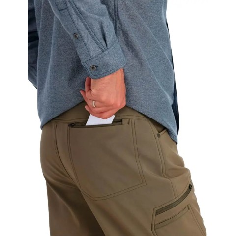 Брюки Simms Rogue Softshell Pant 30R Dark Stone