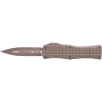 Ніж Microtech Hera D/E OTF signature, frag, cerakote, chocolate brown
