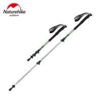 Трекінгова палиця 3-сек. Naturehike Women 6061 AL NH17D001-Z, 57-120 см, алюміній, зелена
