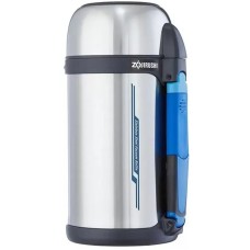 Термос Zojirushi SF-CC13XA 1.3 л (складная ручка+ремешок) ц:steel