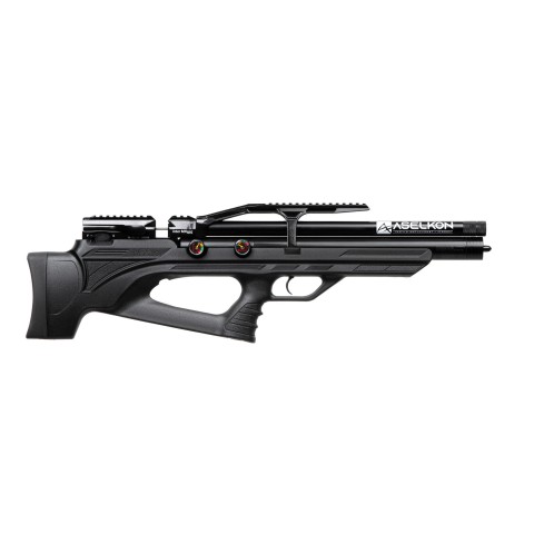 Пневматическая Редукторная PCP винтовка  Aselkon MX10-S Black  кал. 4.5