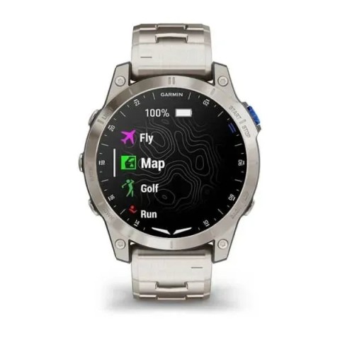 Смарт-часы Garmin D2 Mach 1 с титановым браслетом