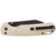 Нож CJRB Pyrite-Light Black Blade, ц:desert