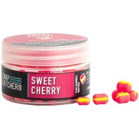Бойлы Carp Catchers Fluo Dumbell Wafters Sweet Cherry 8х5 and 10x7mm
