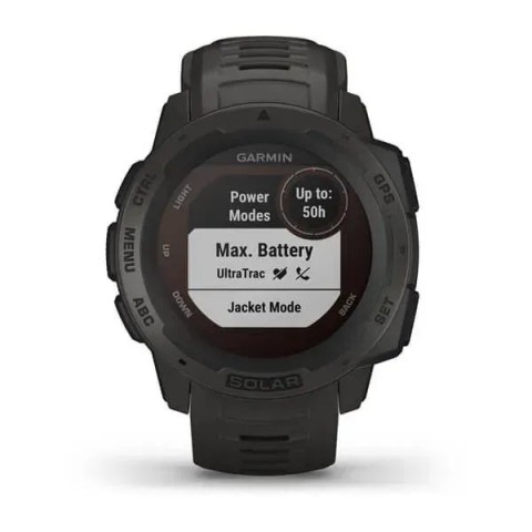 Смарт-годинник Garmin Instinct Solar Graphite