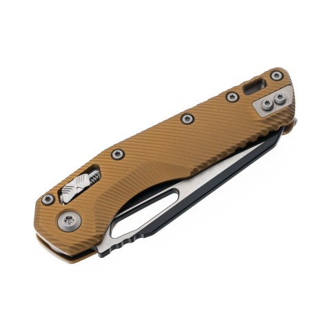 Ніж Microtech MSI SE, fluted black, алюміній, tan