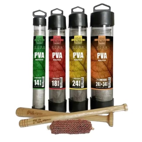 ПВА-система Katran PVA mesh system + wooden plunger 24+34mm 7+7m