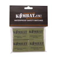 Сірники водозахисні KOMBAT UK Waterproof matches 4 шт. в упаковці