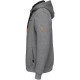 Реглан Savage Gear Classic Zip Hoodie XXL Grey Melange