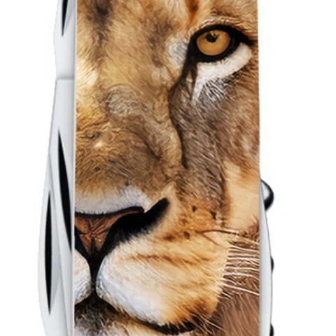Ніж Victorinox Spartan Animal 91мм,13функ ,Лев