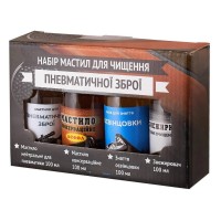 Набір рушничних масел Глухар 'Пневматична зброя' (нейтральне для пневматики, консервація, освинцювання,