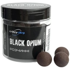 Бойли Розчиннi Crazy Carp Soluble Hookbaits 20мм Black Opium 125g