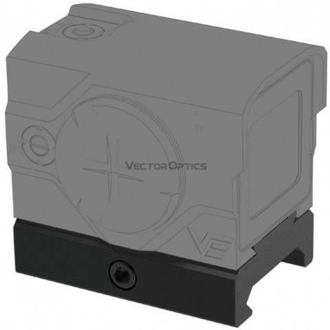 Кріплення низкопрофільне Vector Optics на планку Вівер для VOD footprint