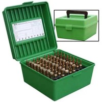 Кейс MTM д/патрон. кал. 308win, 243 Win, 30-06 .308 Win (7,62/51) на 100шт. зелений
