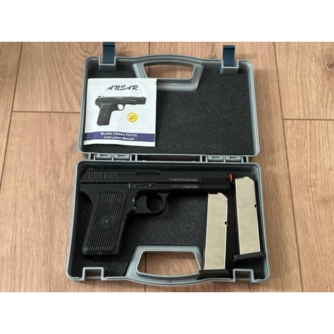 Стартовый пистолет TT (TT SUR 33 black/ANSAR 1071) + дополнительный магазин бу