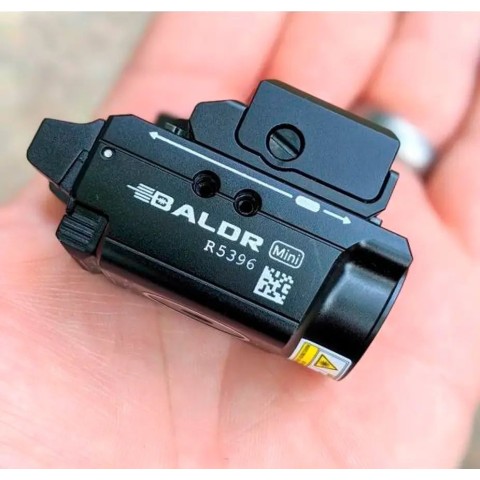 Ліхтар з ЛЦВ Olight Baldr Mini Green Laser Black