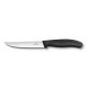 Ніж кухонний Victorinox SwissClassic, серрейтор, 2 шт, чорний, блістер