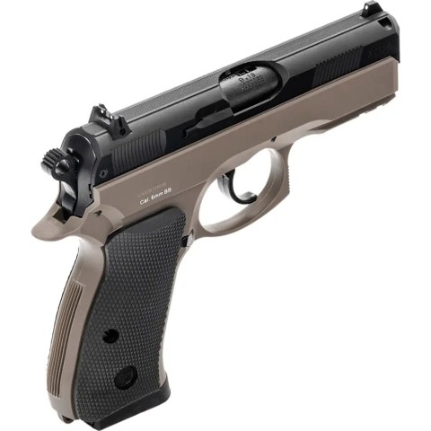 Пистолет страйкбольный ASG CZ 75D Compact FDE Spring кал. 6 мм