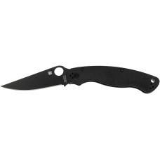 Нож Spyderco Military 2 Black Blade, CPM S30V, G-10 ц:black