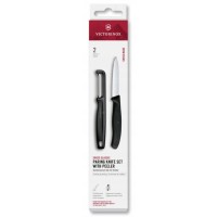 Набір для чищення овочів Victorinox Swiss Classic 2шт чорн 6.7113.21