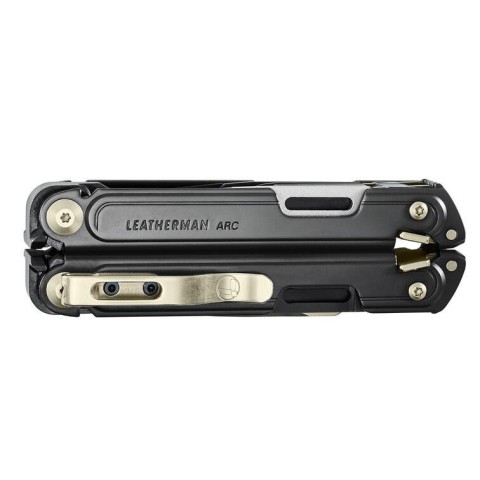 Мультиінструмент Leatherman ARC Obsidian Limited, шкіряний чохол, біти