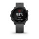 Смарт-годинник Garmin Forerunner 245 з сірийм ремінцем