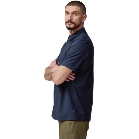 Рубашкa Fjallraven High Coast Pack Shirt SS M dark navy