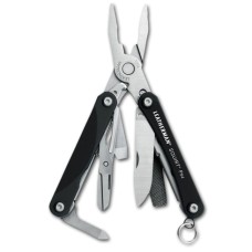 Мультиінструмент Leatherman Squirt PS4 BLACK, картонна коробка