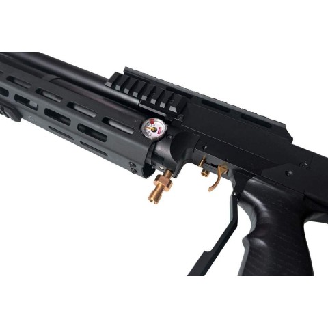 Пневматична гвинтівка PCP SAPSAN TACT 450/220 4.5мм (чорн/чорн)