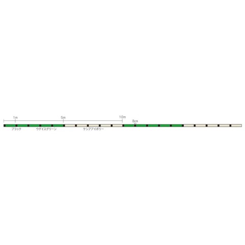 Шнур YGK X-Braid Bornrush WX8 200m (multicolor) PE #1.0 22lb/9.9kg