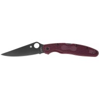 Ніж Spyderco Police 4 Lightweight, Micro-Melt PD1, FRN burgundy