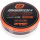 Леска Brain Mission Carp Line (Neon Orange) 1000m 0.30mm 7.6kg