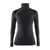 Active Extreme Zip Turtle Neck LS Woman