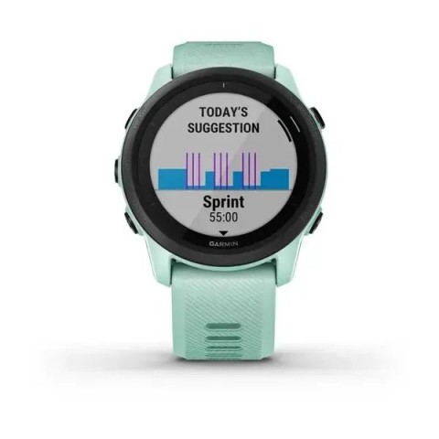 Смарт-годинник Garmin Forerunner 745 з бірюзовим ремінцем