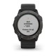 Смарт-часы Garmin fenix 6X Pro Solar титановые серые DLC с черным ремешком