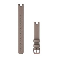 Ремінці для годинника Garmin Lily з італійської шкіри (14 мм) Paloma з фурнітурою із темної бронзи (великі)