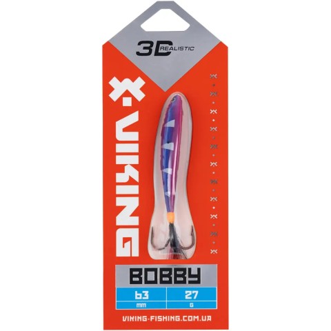 Бокоплав Viking Fishing Bobby 63mm 27.0g #09 Strange Perch