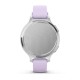 Смарт-часы Garmin Lily 2 Active серебристые с силиконовым ремешком цвета фиолетовый жасмин