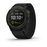 Смарт-часы Garmin Enduro серые титановые DLC с черным нейлоновым ремешком UltraFit