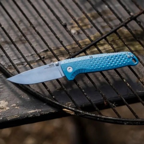 Нож SOG Adventurer LB, ц:nordic blue