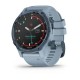 Смарт-часы Garmin Descent Mk2S минерально-синие с ремешком цвета морской пены