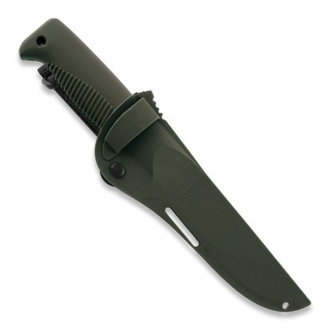 Нож Peltonen M07 покрытие cerakote OD, хаки, хаки композитный чехол