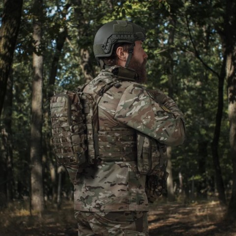 Тактичний рюкзак Ukrarmor на 10 л. Кріплення Molle. Cordura 1000D Мультикам