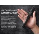 Ніж складаний туристичний Ganzo G707В (8.5 см) 440C / сталь з деревом чорний