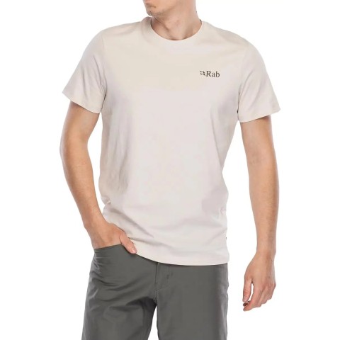 Футболка Rab Stance Mountain Peak Tee XXL ecru