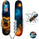 Ніж Victorinox Huntsman Ukraine 91мм,15функ ,Зоряний метелик
