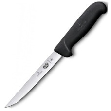 Кухонний ніж Victorinox Fibrox Boning лезо 12см вузьке з чорн. ручкою