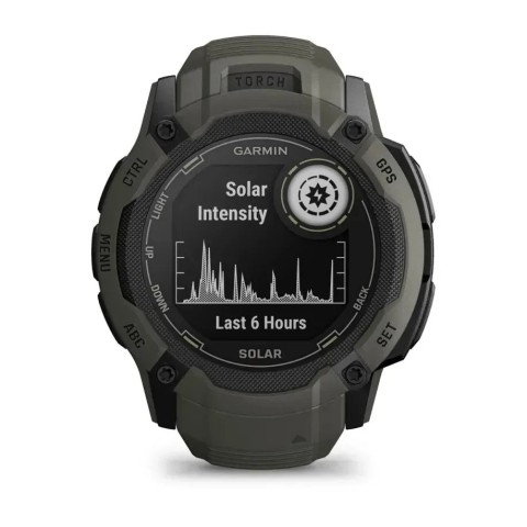 Смарт-годинник Garmin Instinct 2X Solar мох