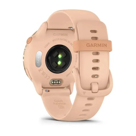 Смарт-часы Garmin vivoactive 6 металлик/розовый рассвет