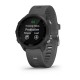 Смарт-годинник Garmin Forerunner 245 з сірийм ремінцем